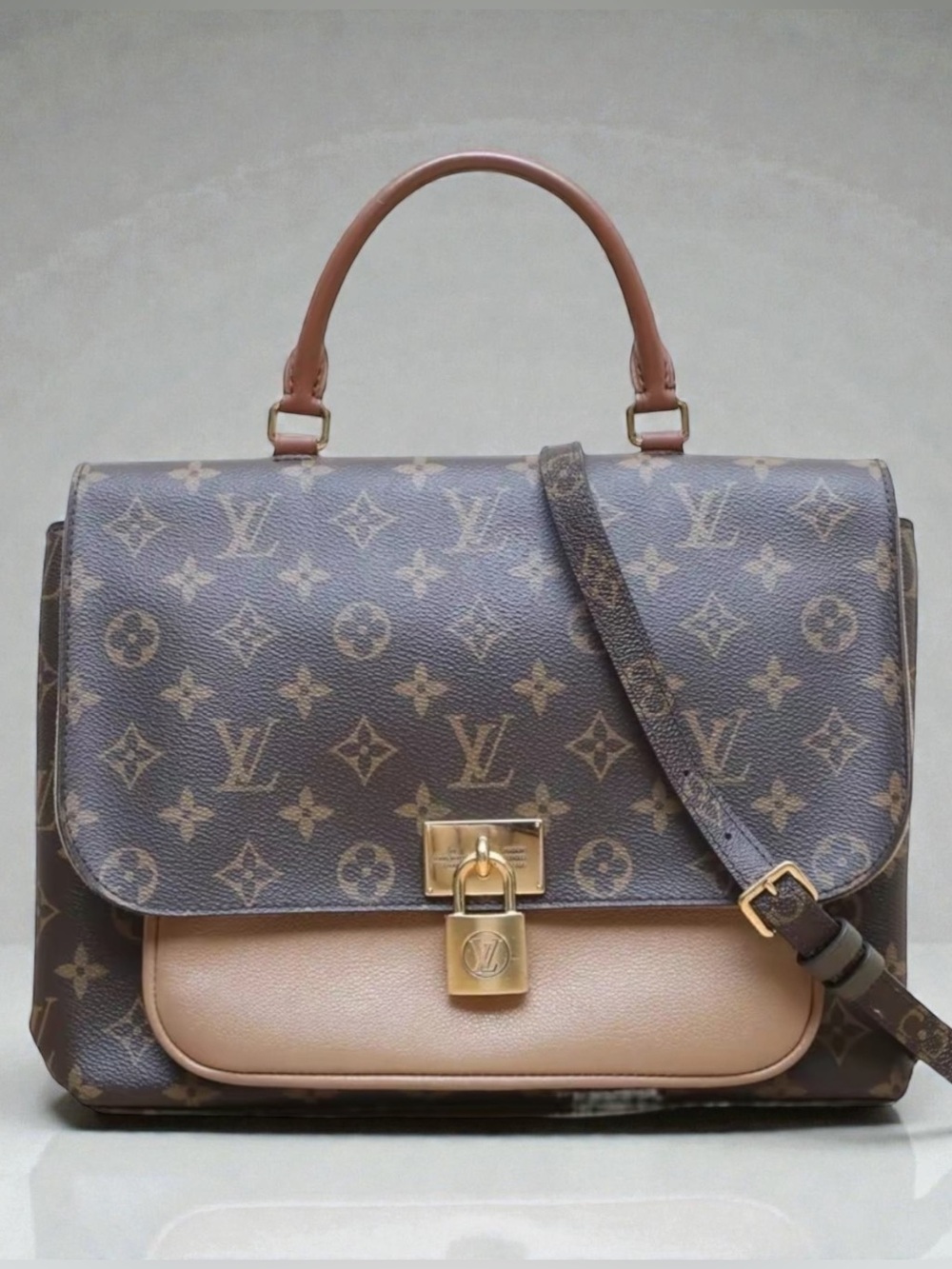 Authentic Louis Vuitton Monogram Marignan Satchel- FREE COA